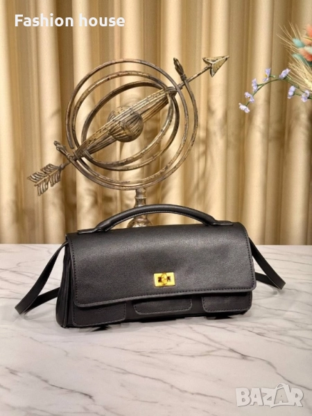 Balenciaga дамска чанта,екрю,черно,бордо, снимка 1