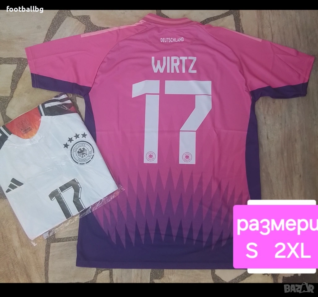 Мъжки футболни тениски ❤️⚽️ национални отбори , снимка 1