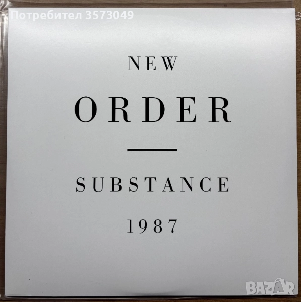 New Order - Substance 1987, снимка 1