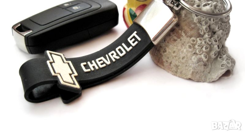 Автомобилен силиконов ключодържател / за Chevrolet Шевролет / стилни елегантни авто аксесоари, снимка 1