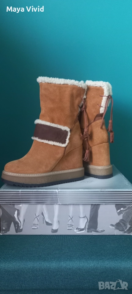 Дизайнерски Navi с пух, снимка 1