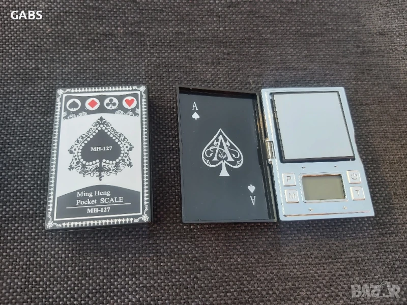 Професионална мини електронна везна тесте карти от 0.01 до 200г, снимка 1