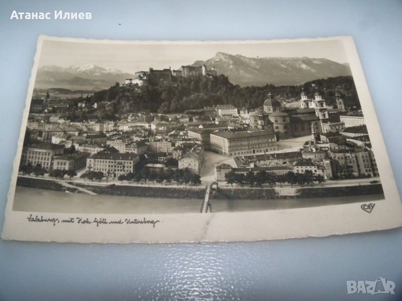 Стара пощенска картичка от Залцбург 1934г., снимка 1