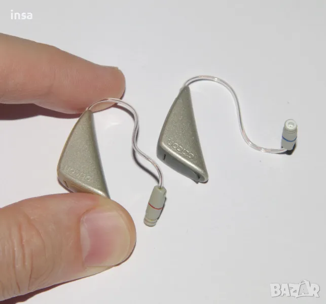 Слухови апаратчета Oticon Delta RIC hearing aid, две двойки апарати, снимка 1