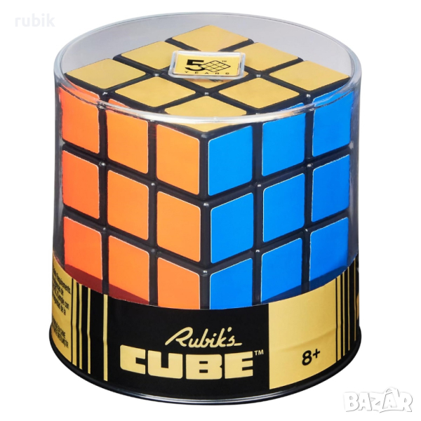 Оригинален куб на Рубик 3x3x3 Rubik's Special Retro 50th Anniversary Edition, снимка 1