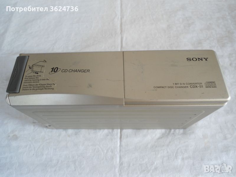 SONY-changer за 10 диска, снимка 1