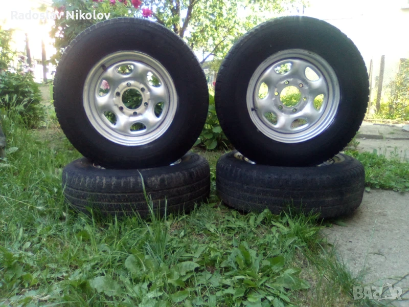 Гуми и джанти 6х139.7 16 цола, снимка 1