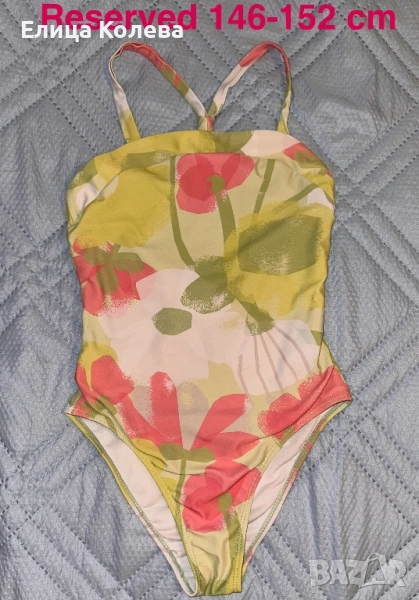 Цял бански Reserved за момиче 146-152 см, снимка 1