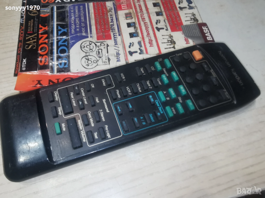 HARMAN/KARDON AUDIO REMOTE-ВНОС SWISS 1712251957, снимка 1