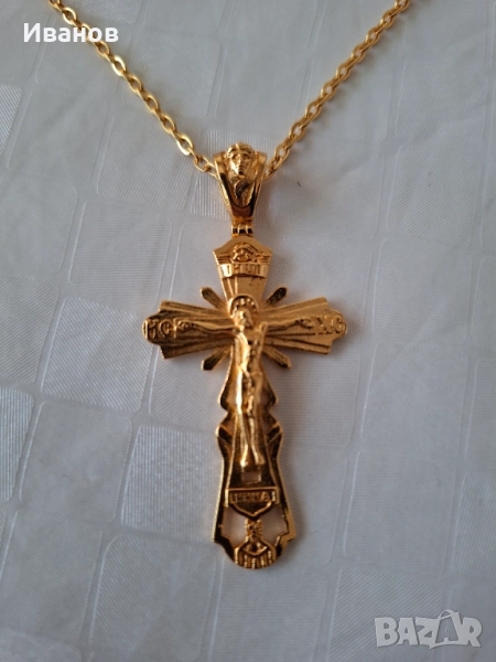 Кръст - медальон, снимка 1