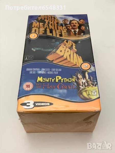 НОВИ Колекция видеокасети Monty Python VHS, снимка 1
