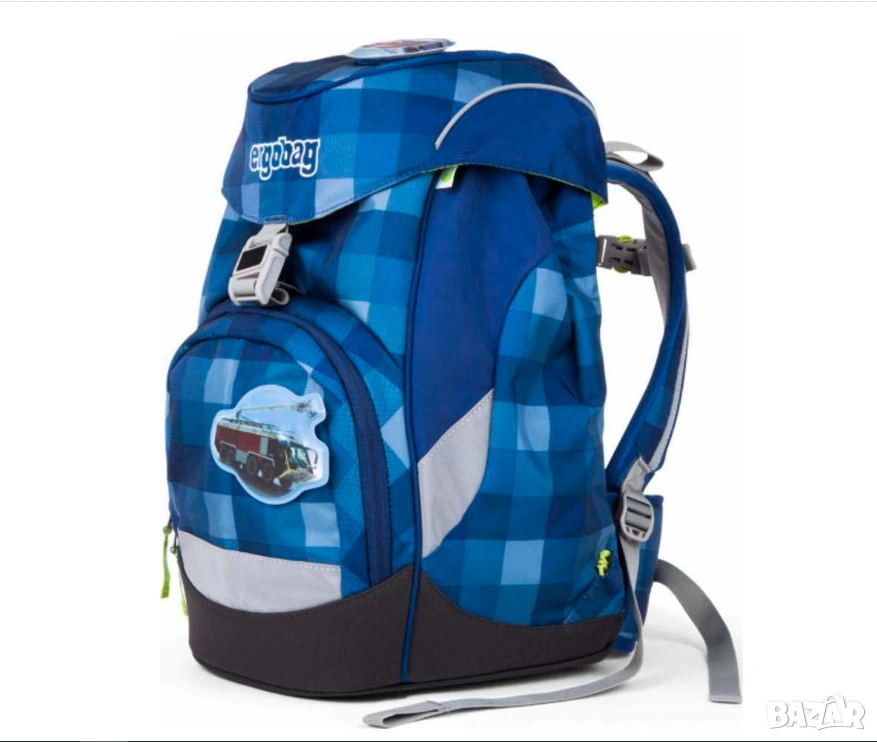 детска ученическа Раница за начално училище Ergobag KoalaBear, синя, Д25xШ22xВ35 см, снимка 1