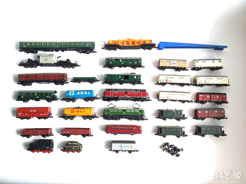 Стари влакчета и вагони Мащаб N, снимка 1