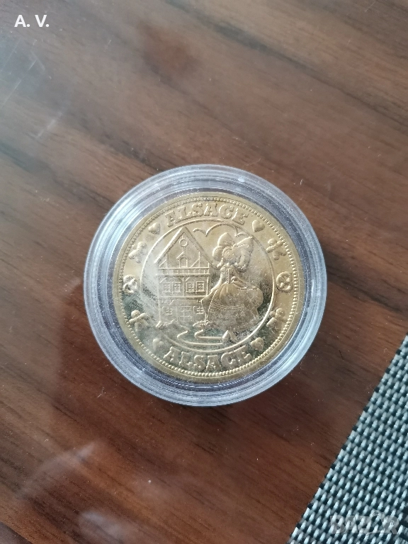 френска монета , снимка 1