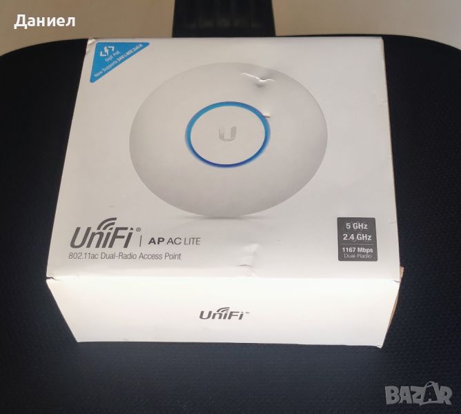 Ubiquiti UniFi UAP-AC-Lite access point с кутия и аксесоари, снимка 1