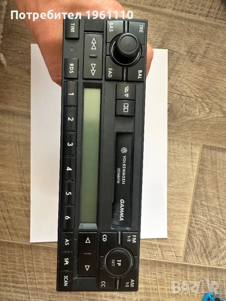 Оригинално радио gamma Vw, снимка 1