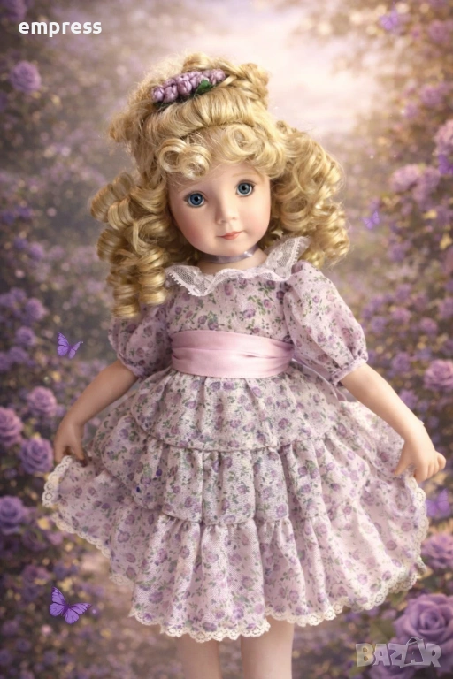 Порцеланова кукла Dianna Effner Lavender , снимка 1