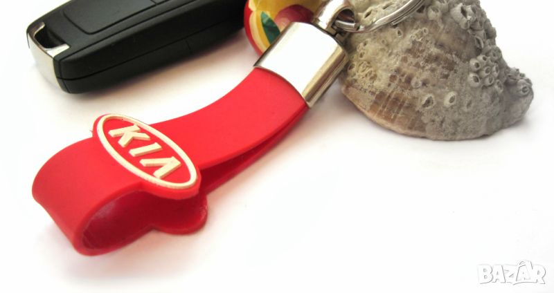 Автомобилен силиконов ключодържател / за Kia Киа Кия / стилни елегантни авто аксесоари, снимка 1
