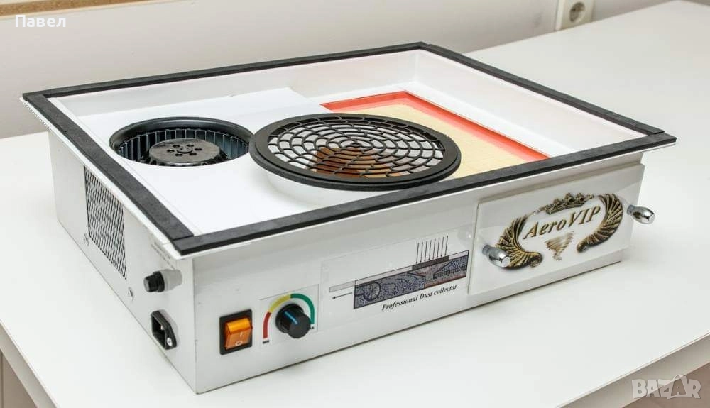 професионален прахоуловител за вграждане за маникюр, снимка 1