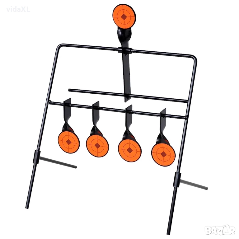 vidaXL Автоматична мишена за стрелба с 4 + 1 ротационни цели(SKU:90830), снимка 1