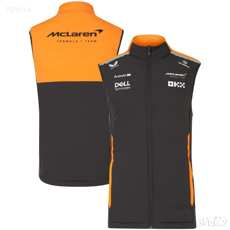 McLaren Formula 1 Team Hybrid Gilet - Оригинален мъжки елек, снимка 1