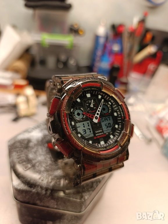 CASIO G-SHOCK GA-100, снимка 1