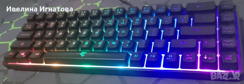 Безжична клавиатура White shark, снимка 1