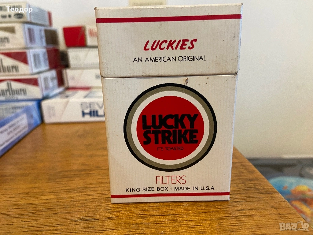 снимки за обявата кутии от цигари, снимка 1
