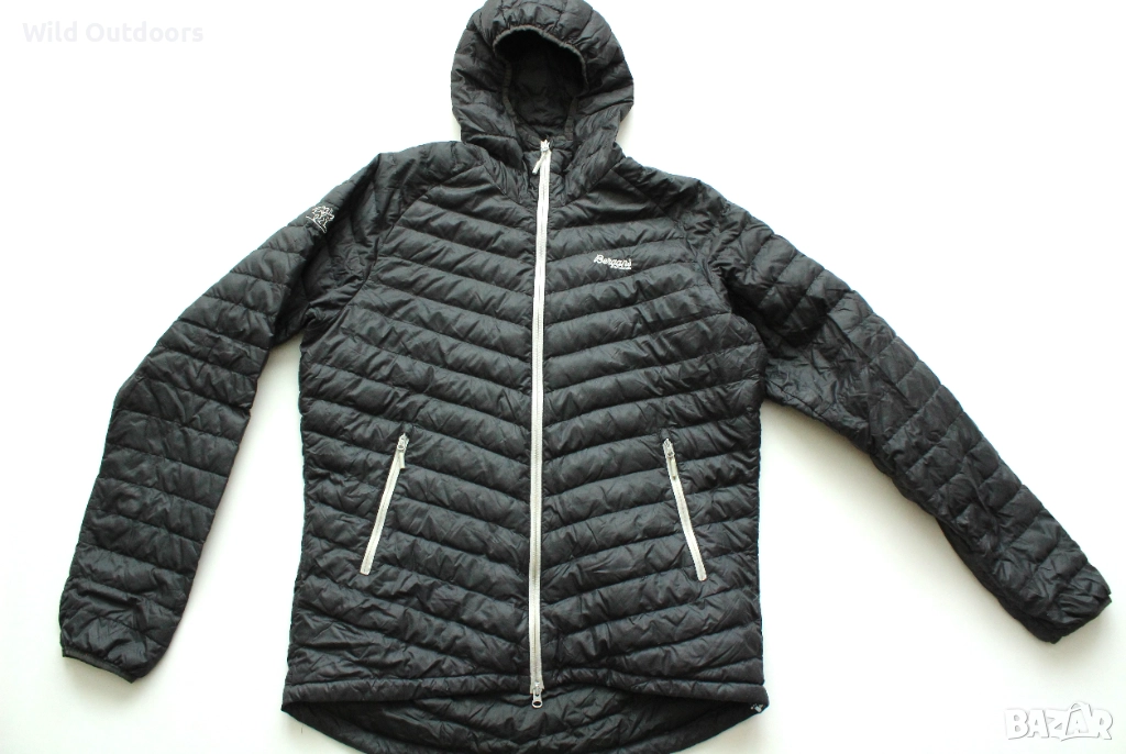 BERGANS Romsdal down jacket with hood - мъжко олекотено пухено яке, размер XL, снимка 1