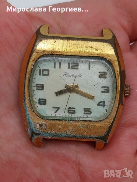 Стар механичен ръчен часовник РАКЕТА от СССР от 70те, без каишка, снимка 1