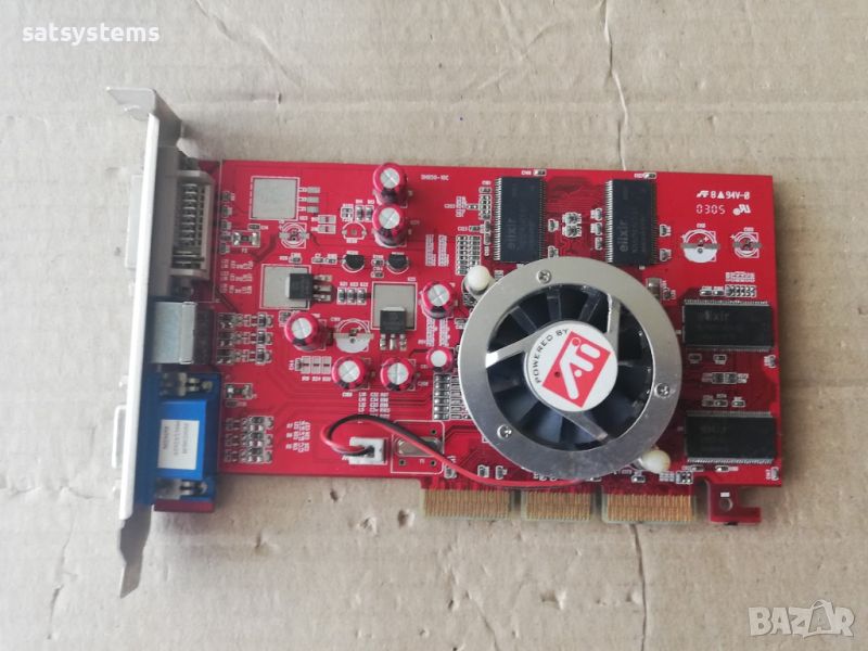 Видео карта ATi Radeon Manli 9250 256MB DDR 128bit AGP, снимка 1