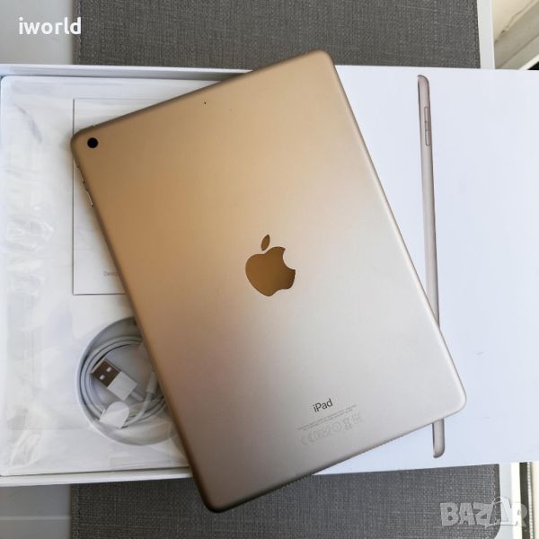 КАТО НОВ❗️Лизинг от 18лв/м ❗️iPad 5th generation❗️ 9.7", 32GB, Wi-Fi, Gold , снимка 1