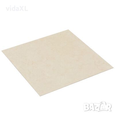 vidaXL Самозалепващи подови дъски от PVC, 5,11 м², бежови(SKU:144875, снимка 1