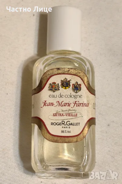 Старинен Френски Парфюм ROGER & GALLET JEAN MARIE FARINA , снимка 1