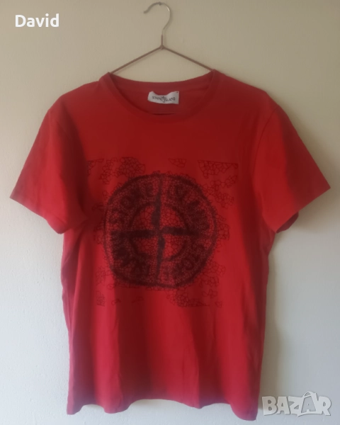 Оригинална мъжка фланелка Stone Island, снимка 1