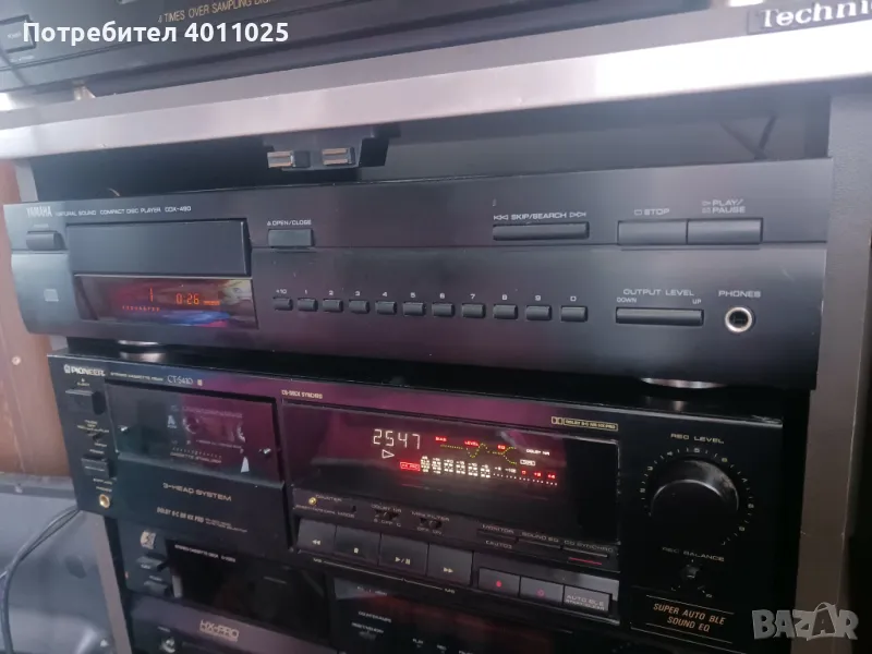 Cd player Yamaha cdx 480, снимка 1