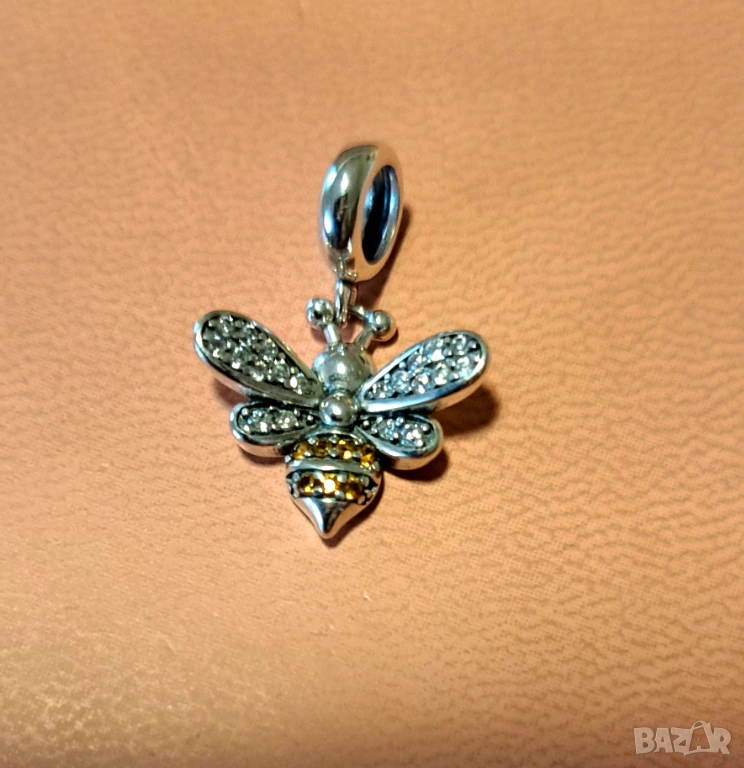 Сребърна висулка за гривна, снимка 1