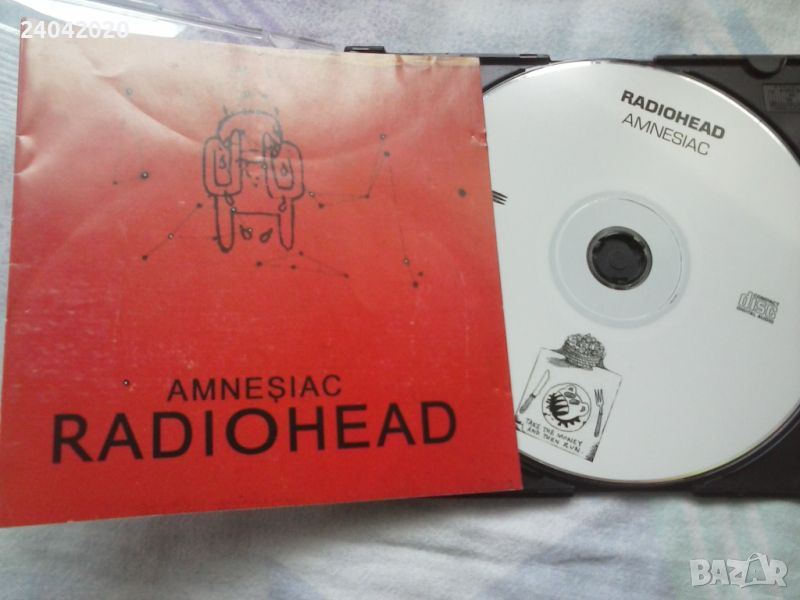 Radiohead – Amnesiac матричен диск, снимка 1