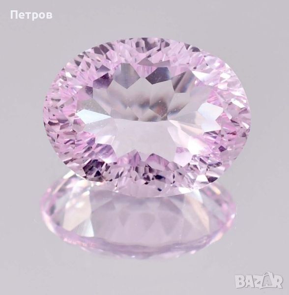 Безупречен 18,35 Ct естествено розов мойсанит !!! Промоция!!, снимка 1