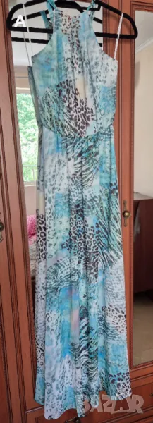 Изключително красива, елегантна и ефирна дълга рокля, снимка 1