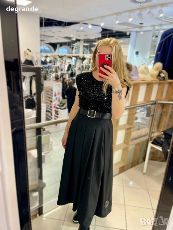 Елегантна рокля с паети , снимка 1