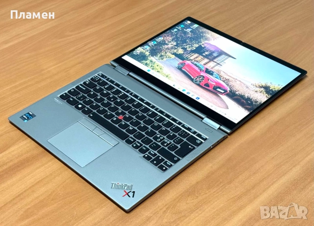Lenovo X1 Titanium Yoga 2-in-1/ Core i5-1130G7 / 16GB / 256GB SSD / 2K Touch, снимка 8 - Лаптопи за работа - 52018585