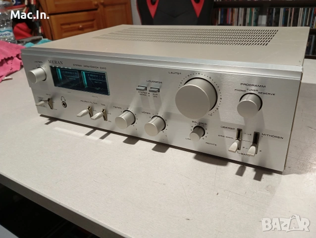 Усилвател MERAN -6503 Made in W.Germany, снимка 7 - Ресийвъри, усилватели, смесителни пултове - 53204239