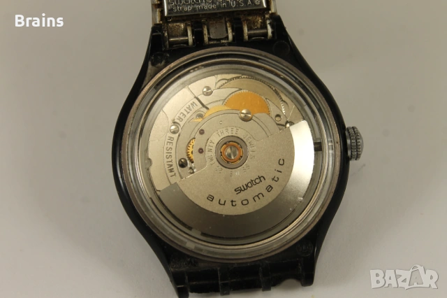 1994 SWATCH Automatic ETA 2842 Швейцарски Ръчен Часовник, снимка 8 - Мъжки - 53140010