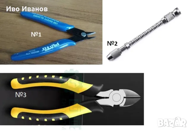 Клещи резачки PLATO и полуавтоматична дрелка