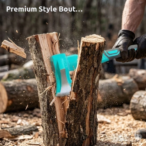 Брадва тип клин, с дръжка от фибростъкло, 700г, 40см