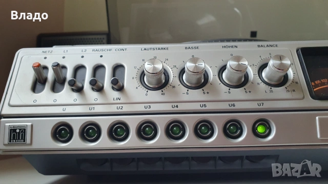 GRUNDIG HI FI STUDIO RPC 310 Vintage + тонколони Compact Box 250a, снимка 12 - Ресийвъри, усилватели, смесителни пултове - 53936267