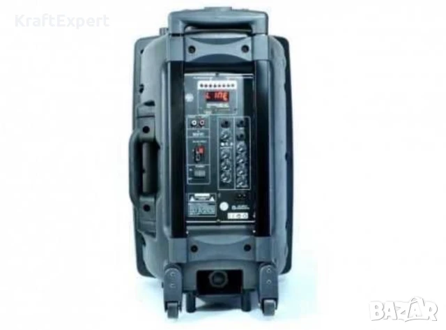 Караоке тонколона MBA F12 с 2 микрофона, снимка 2 - Тонколони - 50681656