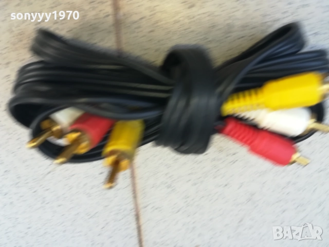 КАБЕЛ-АУДИО ВИДЕО-ЧИНЧОВЕ 1210250849, снимка 6 - Други - 52024201