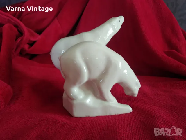 Колекционерска порцеланова фигурка Полярни мечки., снимка 3 - Антикварни и старинни предмети - 49927285